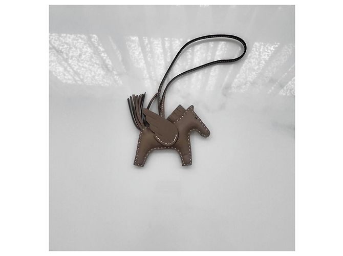 Hermès Rodeo PM Taschenanhänger Braun - Ansicht 3