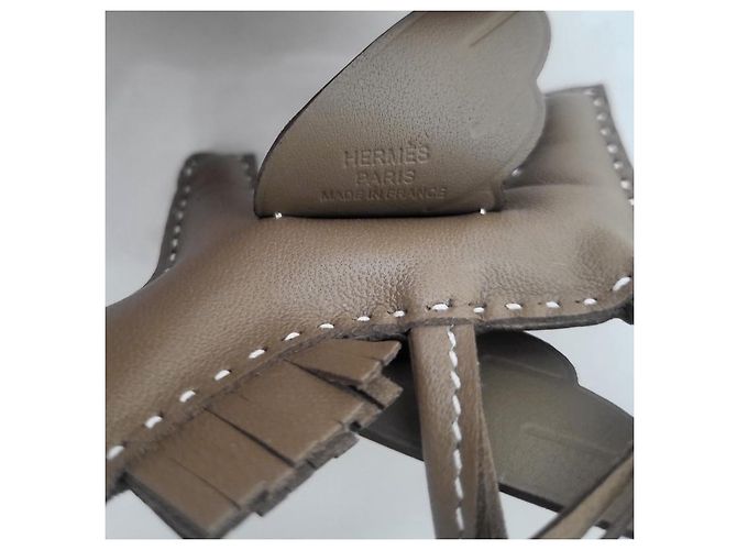 Hermès Rodeo PM Taschenanhänger Braun - Ansicht 5