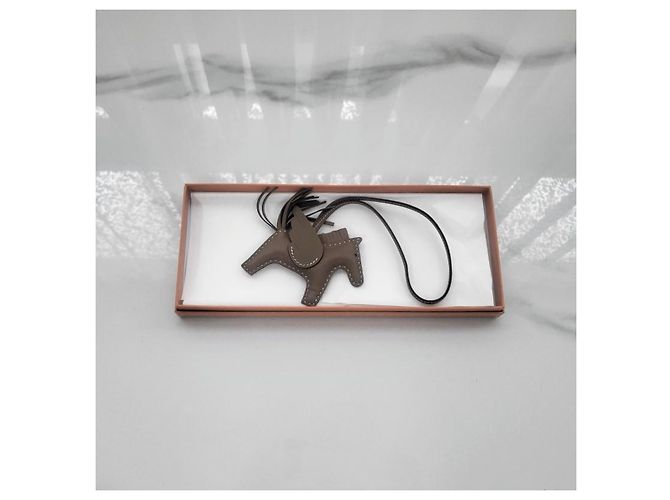 Hermès Rodeo PM Taschenanhänger Braun - Ansicht 7