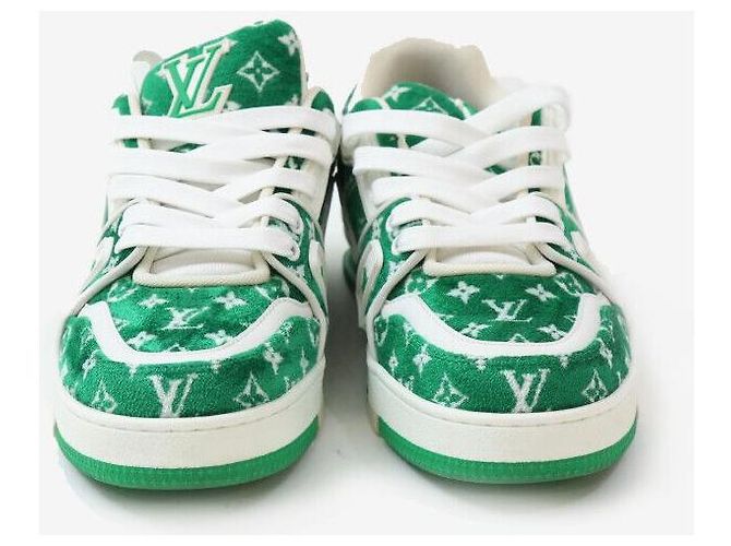 Louis Vuitton Trainer Sneaker Grün Größe - Ansicht 2