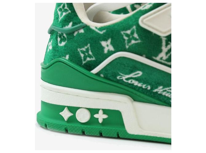 Louis Vuitton Trainer Sneaker Grün Größe - Ansicht 7