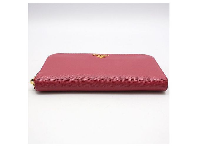 Prada Cartera Larga Saffiano Rosa Oro - vista 5