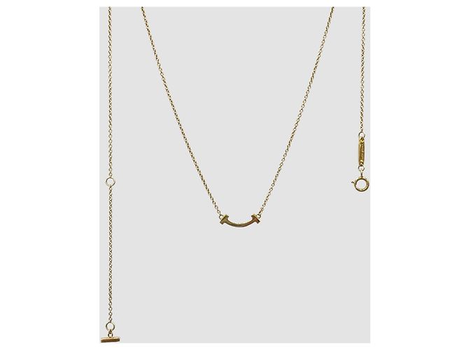 Tiffany & Co Collana Tiffany Co. Smile Mini in oro giallo e diamanti - vista 6