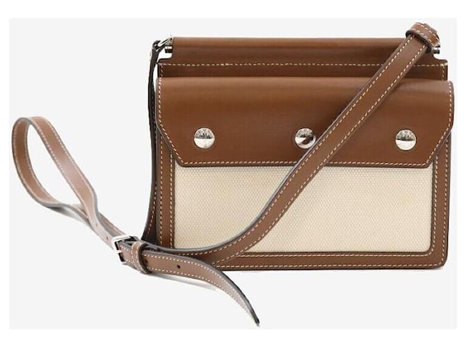 Burberry Mini borsa a tracolla Marrone - vista 3