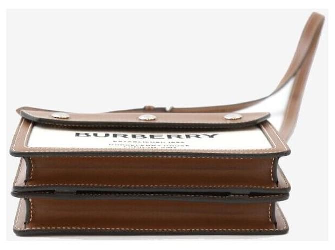 Burberry Mini borsa a tracolla Marrone - vista 4