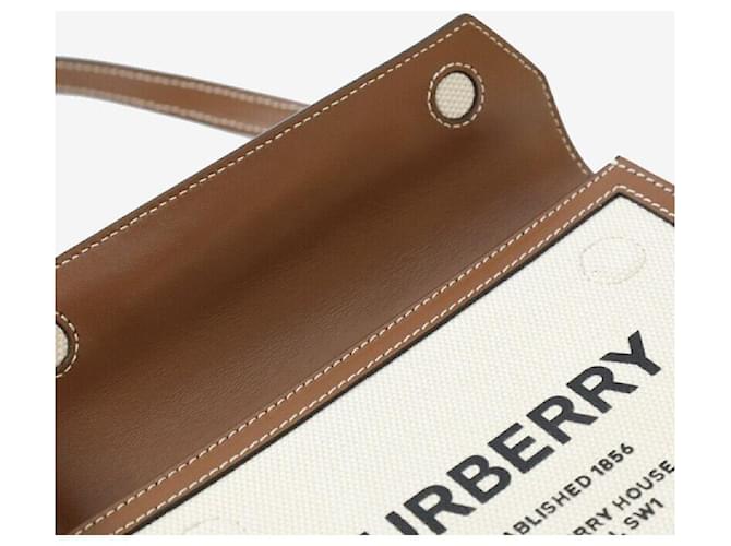 Burberry Mini borsa a tracolla Marrone - vista 5