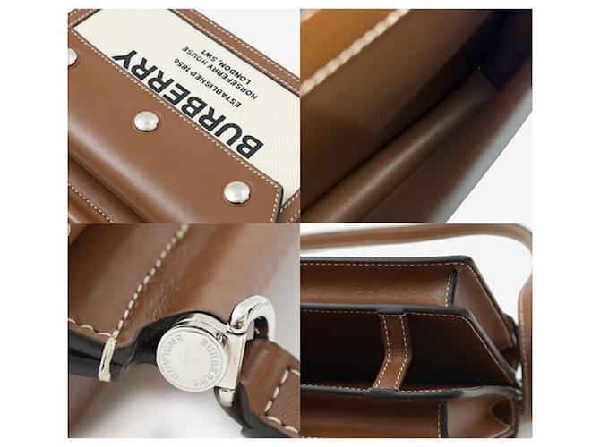 Burberry Mini borsa a tracolla Marrone - vista 7