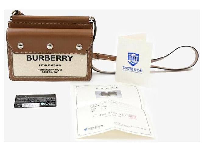 Burberry Mini borsa a tracolla Marrone - vista 8