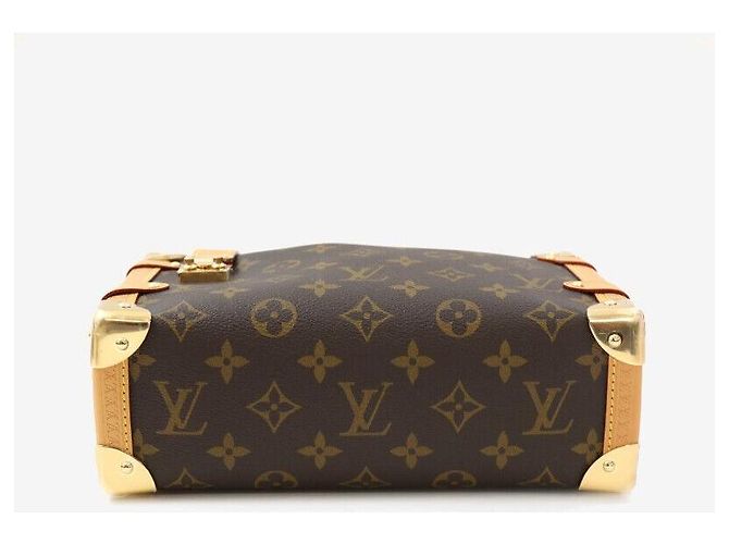 Louis Vuitton Borsa a tracolla e crossbody Side Trunk MM Monogram Multicolore - vista 4