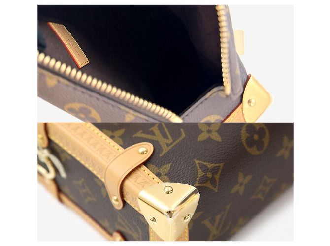 Louis Vuitton Borsa a tracolla e crossbody Side Trunk MM Monogram Multicolore - vista 5