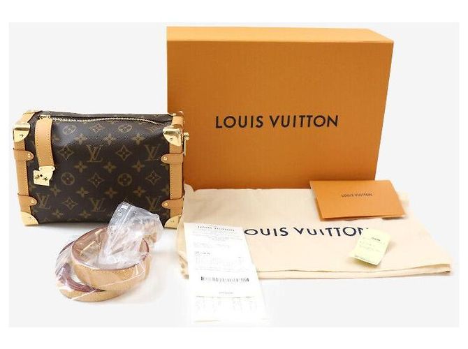 Louis Vuitton Borsa a tracolla e crossbody Side Trunk MM Monogram Multicolore - vista 8
