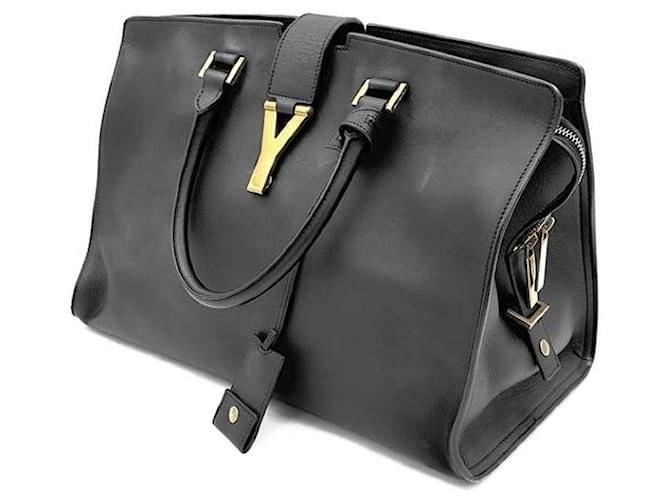 Saint Laurent Nuovo Cabas Chyc Medium Nero - vista 2