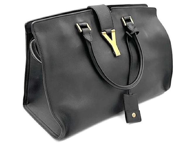 Saint Laurent Nuovo Cabas Chyc Medium Nero - vista 3