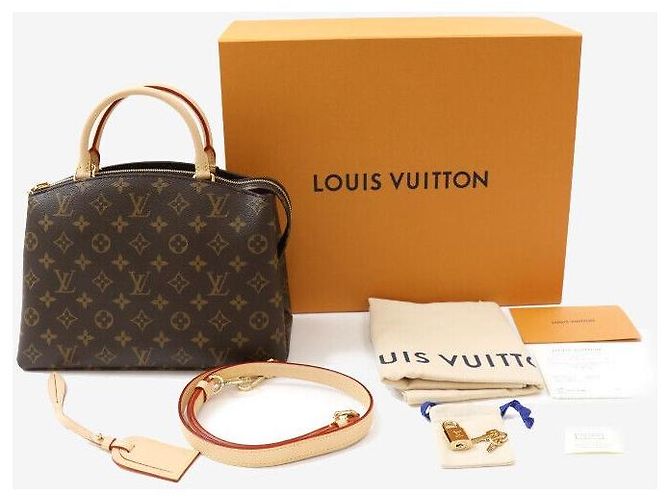 Louis Vuitton Petit Palais Monogram Schultertasche Umhängetasche Schwarz - Ansicht 8