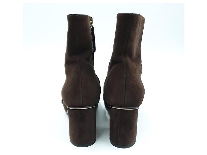 Gucci Marmont Stiefeletten aus Wildleder - Ansicht 3