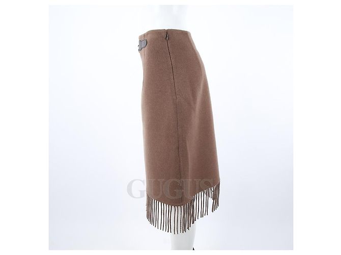 Hermès Kaschmirrock Braun - Ansicht 2