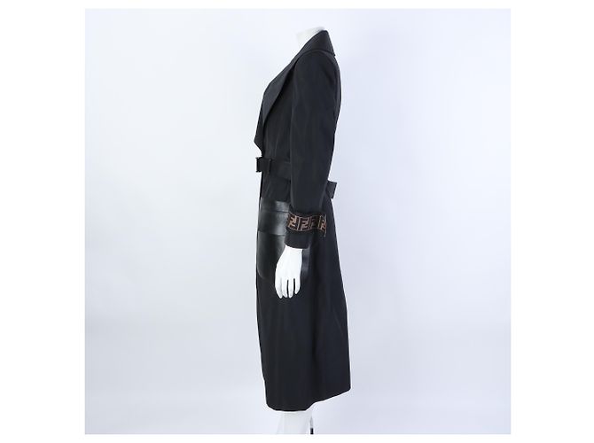 Fendi Trenchcoat Blau - Ansicht 2