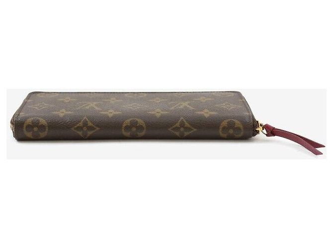 Louis Vuitton Cartera larga con cremallera Clemence Monogram Negro - vista 4
