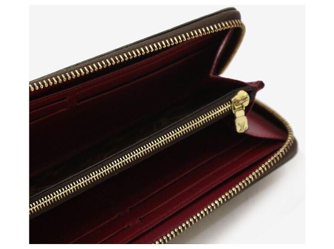 Louis Vuitton Cartera larga con cremallera Clemence Monogram Negro - vista 7