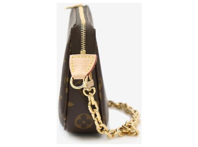 Louis Vuitton Borsa a Spalla Pochette Accessoires Monogram Nero - vista 2