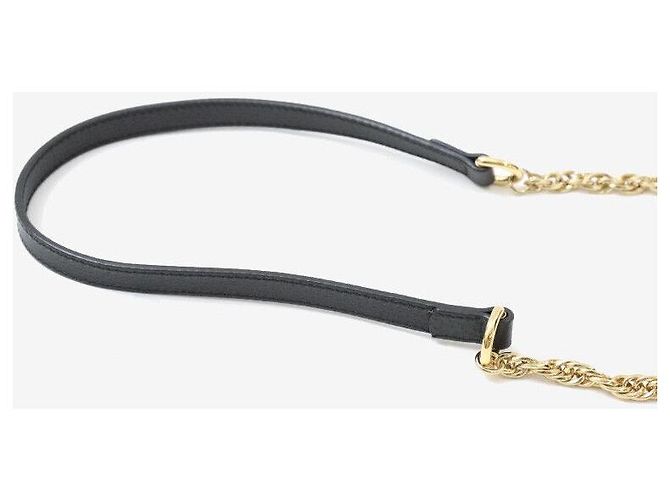 Gucci Mini Borsa a Spalla Rotonda Nera Nero - vista 5