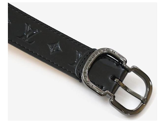 Louis Vuitton Monogram Gürtel Black mit Gold Hardware Schwarz - Ansicht 5