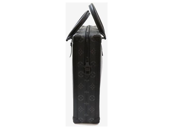 Louis Vuitton Pasta Soft Trunk Monogram Eclipse Preto - vista 2