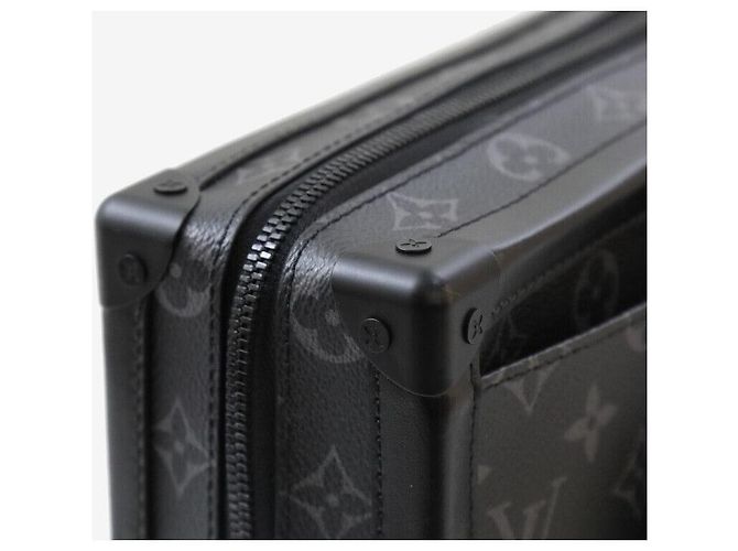 Louis Vuitton Pasta Soft Trunk Monogram Eclipse Preto - vista 6
