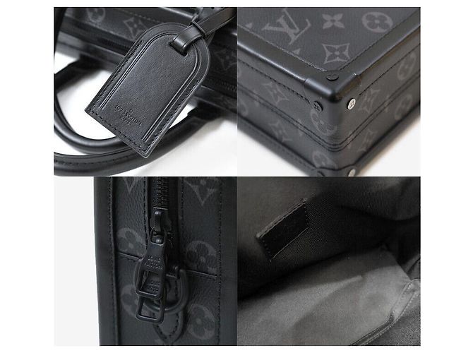 Louis Vuitton Pasta Soft Trunk Monogram Eclipse Preto - vista 7