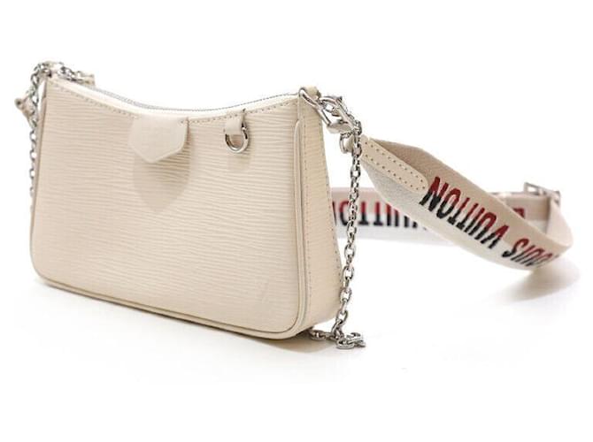 Louis Vuitton Mini borsa a tracolla Epice Bianco - vista 2