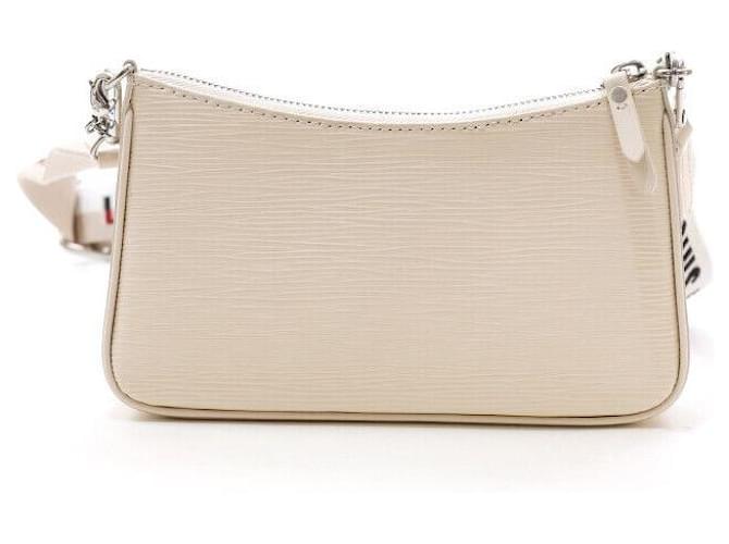 Louis Vuitton Mini borsa a tracolla Epice Bianco - vista 4