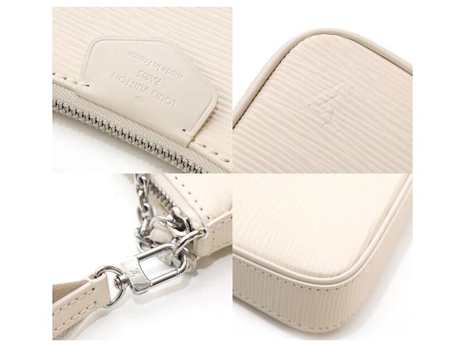 Louis Vuitton Mini borsa a tracolla Epice Bianco - vista 7