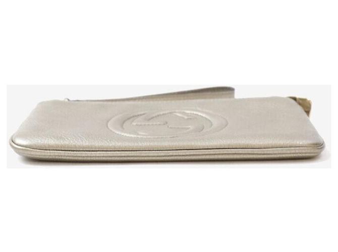 Gucci Clutch Soho Gold D'oro - vista 4