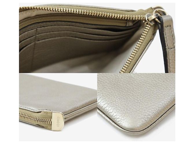 Gucci Clutch Soho Gold D'oro - vista 7