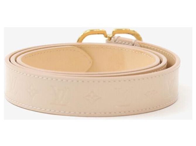 Louis Vuitton Monogram Vernis Gürtel Baby Pink Gold - Ansicht 3