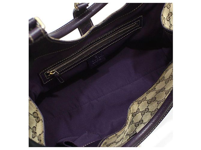 Gucci Borsa a tracolla Hobo Jackie in jacquard Marrone - vista 10