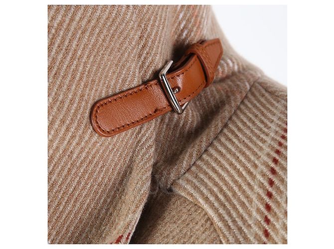Abrigo de cachemira Hermès Castaño - vista 4