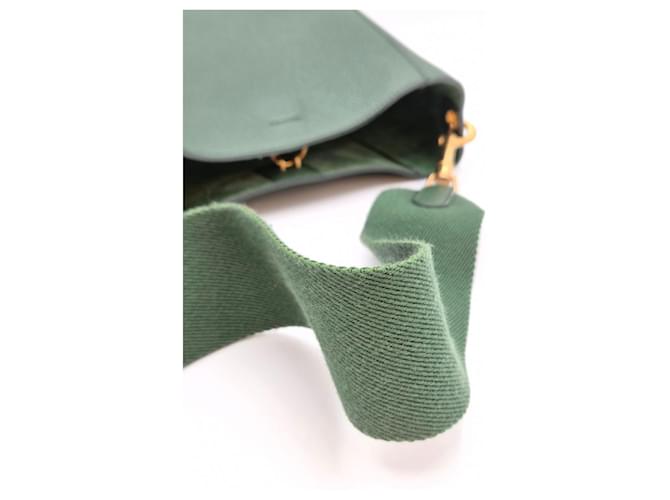 Céline Borsa a secchiello Khaki Marrone - vista 13
