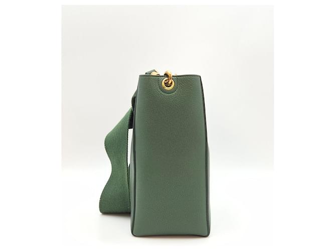 Céline Borsa a secchiello Khaki Marrone - vista 7