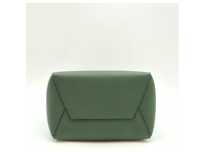 Céline Borsa a secchiello Khaki Marrone - vista 9