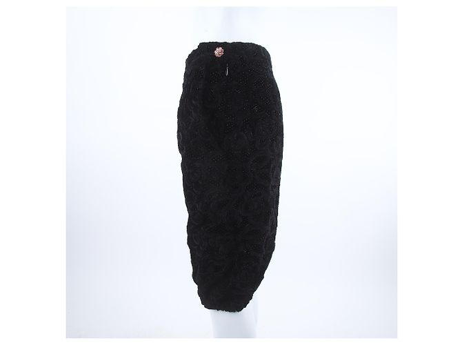 Chanel Samtshorts Schwarz - Ansicht 2