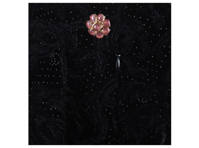Chanel Samtshorts Schwarz - Ansicht 4