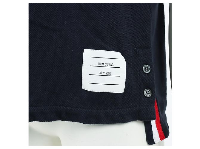 Thom Browne Kurzärmeliges Oberteil Blau - Ansicht 4