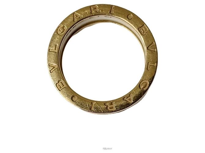 Bulgari Anello in ceramica Bianco - vista 6