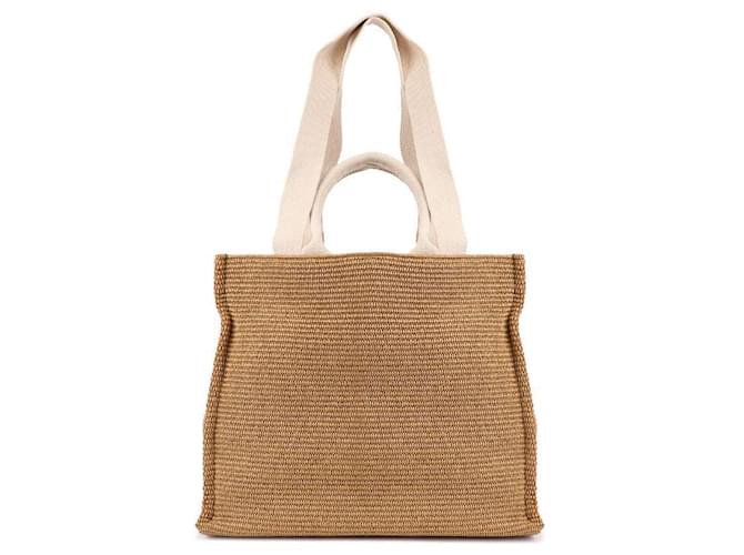 Marni Große Raphia-Tote-Bag Braun - Ansicht 5