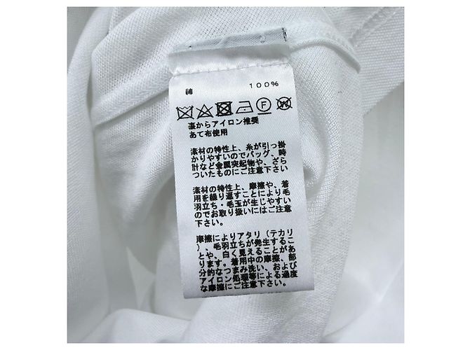 Hermès Piqué-Baumwoll-Poloshirt mit kurzen Ärmeln weiß - Ansicht 6