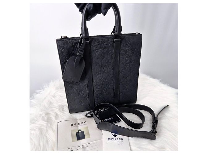 Louis Vuitton Borsa Trousseau Monogram Sac Tote Borsa a Tracolla Nero - vista 4