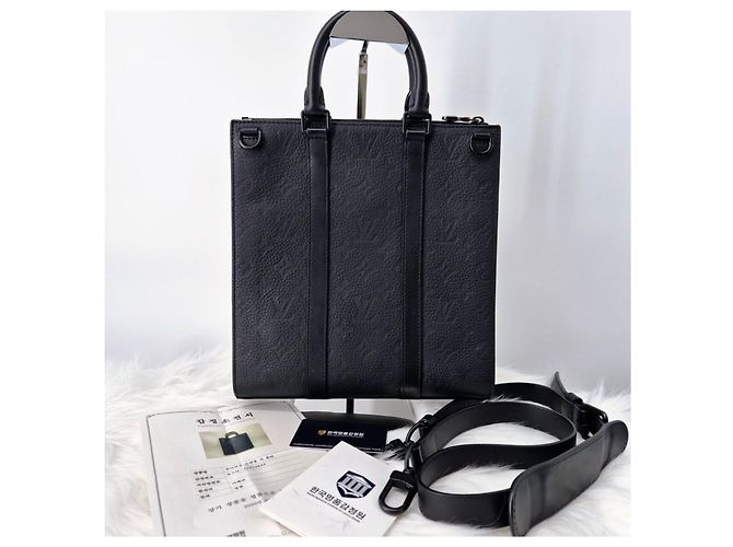 Louis Vuitton Borsa Trousseau Monogram Sac Tote Borsa a Tracolla Nero - vista 5