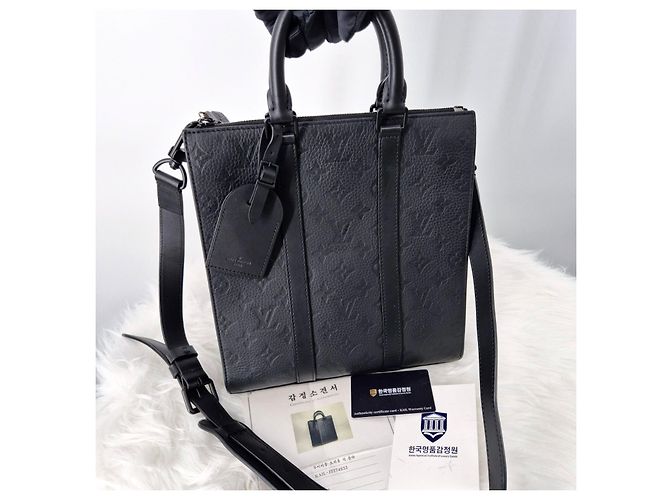 Louis Vuitton Borsa Trousseau Monogram Sac Tote Borsa a Tracolla Nero - vista 6