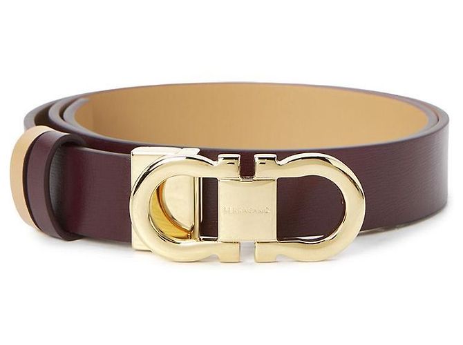 Salvatore Ferragamo Cintura reversibile da donna Gancini (taglio libero) Multicolore - vista 3